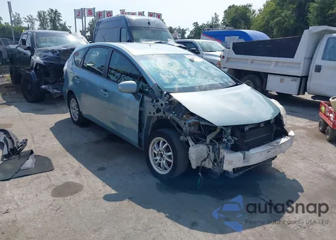 2013 Toyota Prius V Two из США, поврежденный, VIN JTDZN3EU7D3227230